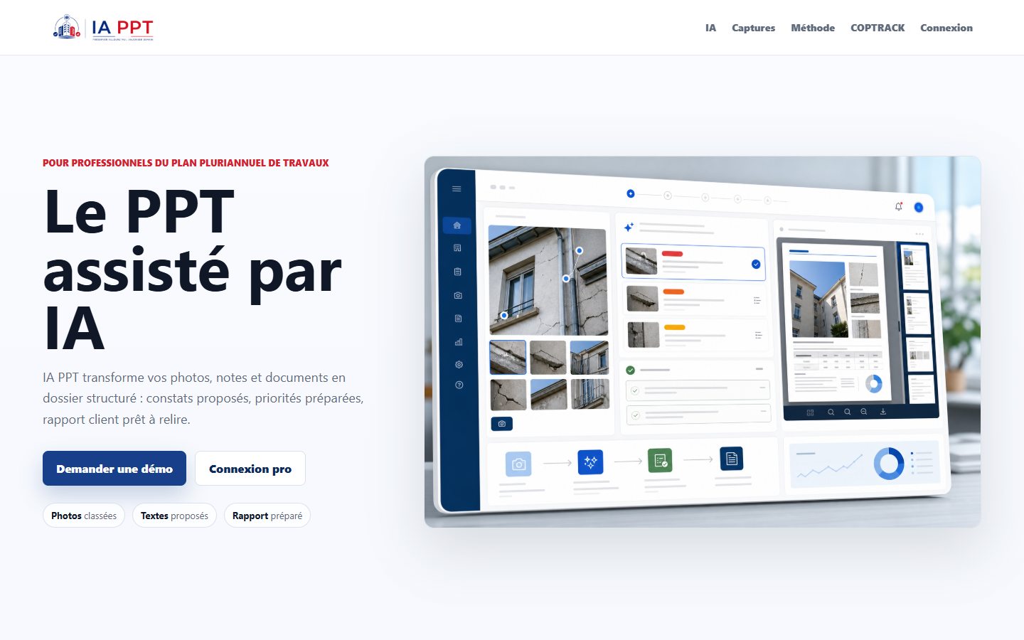 Aperçu du site iappt.fr